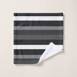 Moderna Linear | Carbon & Obsidian Washandje