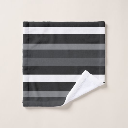 Moderna Linear | Carbon & Obsidian Washandje (Wasdoekje)