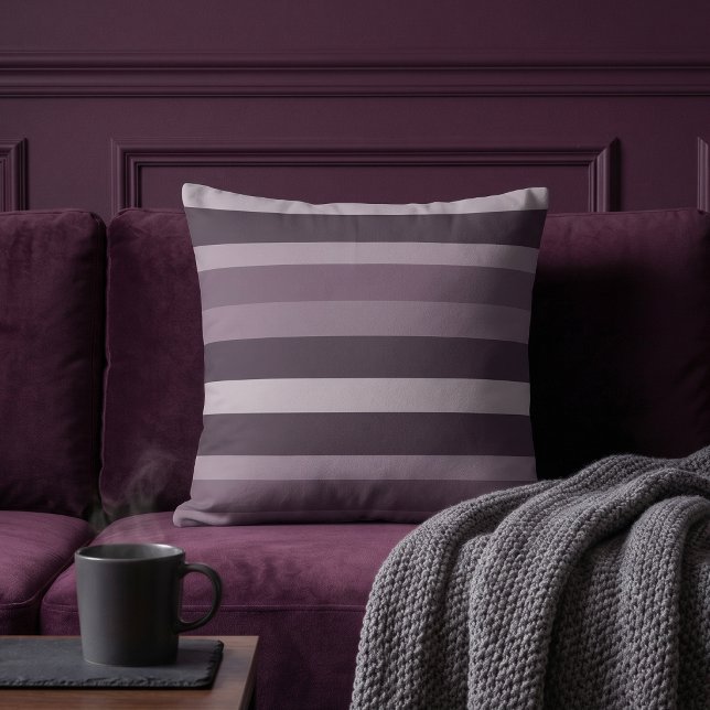 Moderna Linear | Distel & Gerookte Plum Kussen (Lifestyle Shot)