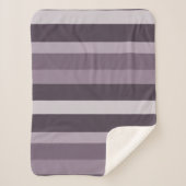 Moderna Linear | Distel & Gerookte Plum Sherpa Deken (Voorkant)