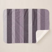 Moderna Linear | Distel & Gerookte Plum Sherpa Deken (Voorkant (horizontaal))