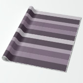 Moderna Linear | Distel & Gerookte Pruim Cadeaupapier (Uitgerold)