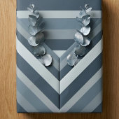 Moderna Linear | Leisteen & Noordzee Cadeaupapier