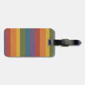Moderna Linear | MCM Regenboog Bagagelabel (Achterkant horizontaal)