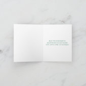 Moderne 12 foto collage Kerstmis Feestdagen Kaart (Binnen)