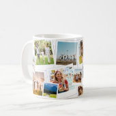 Moderne 13 Afbeelding fotocollage Koffiemok (Voorkant links)