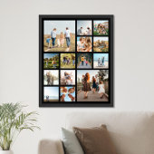 Moderne 14 fotocollage poster