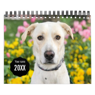 Moderne 14-fotovolledige dekking op maat kalender