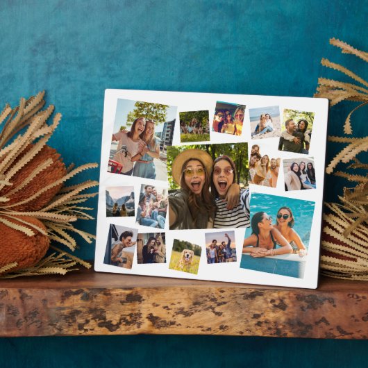 Moderne 15 fotocollage fotoplaat (Zijkant)