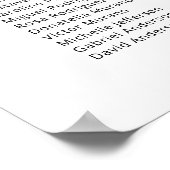 Moderne 16 Tafels Vind Uw Zitplaatskaart Foam Poster (Hoek)