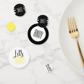 Moderne 16e verjaardagsfeestje Confetti decor (Groep)