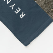 Moderne 17 foto collage bewerkbare kleur fleece deken (Hoek)