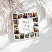 Moderne 17 Foto Collage Bruiloft Save The Date