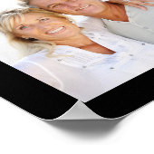 Moderne 19 Foto Collage op persoonlijke titel Poster (Hoek)