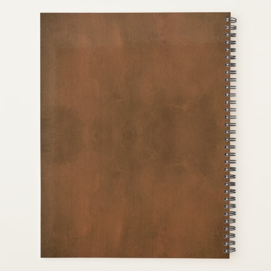 Moderne 2021 Elegante gepersonaliseerde naam Planner (Achterkant)