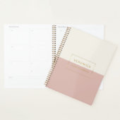 Moderne 2022 Blush Kleur Blok Maandelijkse/Weekeli Planner (Display)