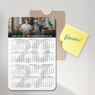 Moderne 2023 Agenda Eenvoudige Nieuwjaarsfoto Magneet