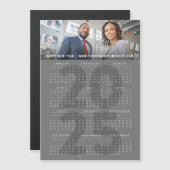 Moderne 2025 Kalender Vakantiefoto Magnetische Kaa (Voorkant / Achterkant)