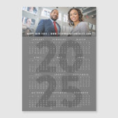Moderne 2025 Kalender Vakantiefoto Magnetische Kaa (Voorkant)