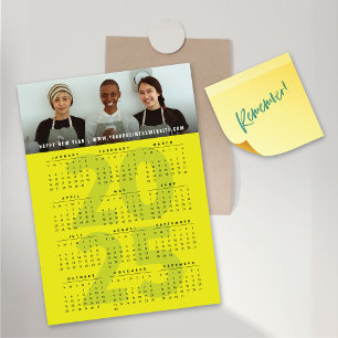 Moderne 2025 Kalender Vakantiefoto Magnetische Kaa