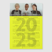 Moderne 2025 Kalender Vakantiefoto Magnetische Kaa (Voorkant)