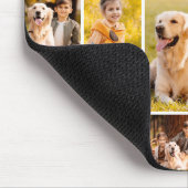 Moderne 2026 Kalender 6 Fotocollage Gepersonalisee Muismat (Hoek)