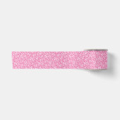 Moderne 20ste verjaardag nummer patroon roze/wit satijnen lint (Voorkant)