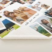 Moderne 21 Afbeelding plakboek fotocollage Sherpa Deken (3/4)