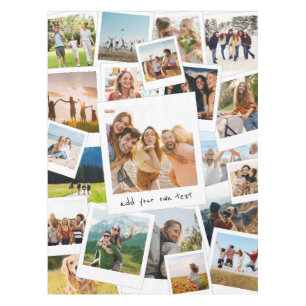 Moderne 21 Afbeelding plakboek fotocollage Tafelkleed