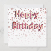 Moderne 21e verjaardag Foto Collage & ballontekst Feestdagenkaart (Achterkant)