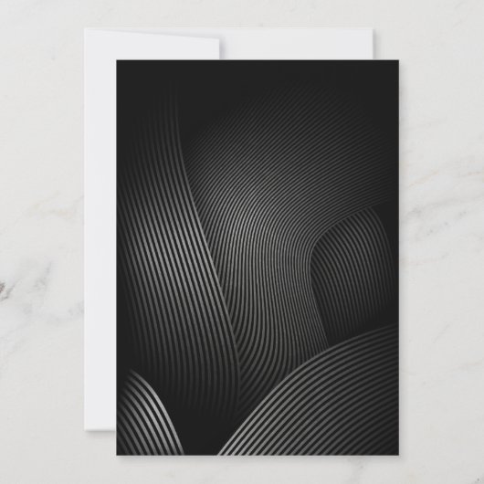 Moderne 21e verjaardag uitnodiging (Achterkant)