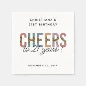 Moderne 21e verjaardag van de Leopard-pagina van d Servet (Voorkant)