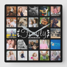 Moderne 22-reeks fotocollage & naam