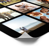 Moderne 23 fotocollage poster (Hoek)