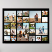 Moderne 23 fotocollage poster (Voorkant)
