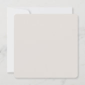 Moderne 2 fotogreep | Genderneutrale geboorte Aankondiging (Achterkant)