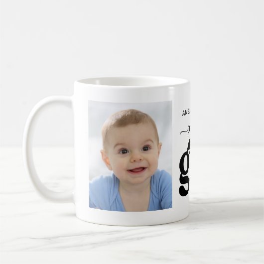 Moderne 2 foto's noemen me Gigi Koffiemok (Links)