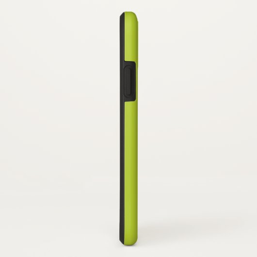 Moderne 2 overlappende Initialen | Lime Green Case-Mate iPhone Case (Achterkant / rechts)