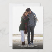 Moderne 2 verticale foto's Eenvoudige huwelijksuit (Achterkant)