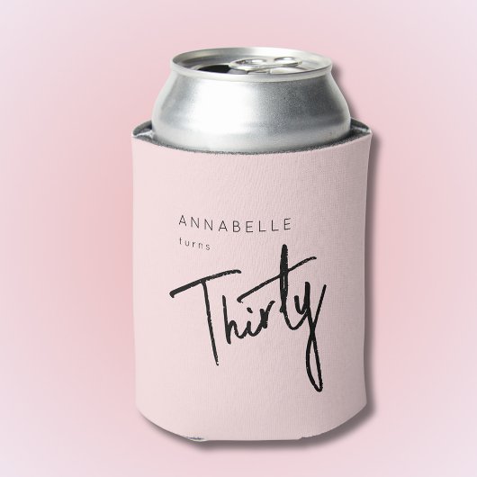 Moderne 30e dertigste dertigste verjaardag blikjeskoeler