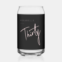 Moderne 30e dertigste dertigste verjaardag