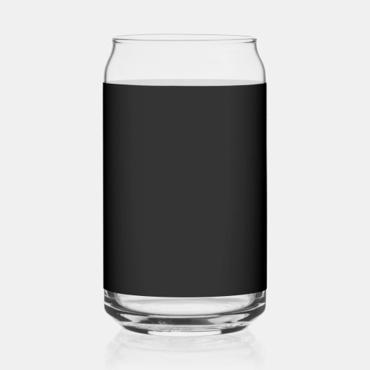 Moderne 30e dertigste dertigste verjaardag blikvorm glas (Achterkant)