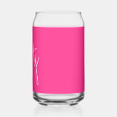 Moderne 30e dertigste dertigste verjaardag blikvorm glas (Links)