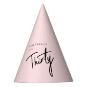 Moderne 30e dertigste verjaardag feesthoedjes (Voorkant)