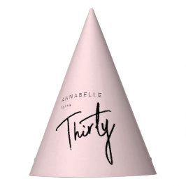 Moderne 30e dertigste verjaardag feesthoedjes