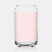 Moderne 30e dertigste verjaardagsfeestje blikvorm glas (Achterkant)
