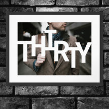 Moderne 30e verjaardag foto