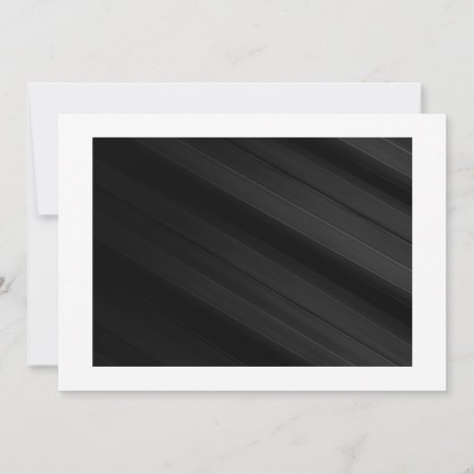 Moderne 30e verjaardag foto uitnodiging (Achterkant)