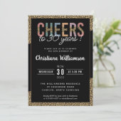 Moderne 30e verjaardag van de Leopard-pagina van d Kaart (Staand voorkant)