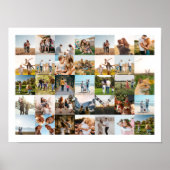 Moderne 35 fotocollage poster (Voorkant)